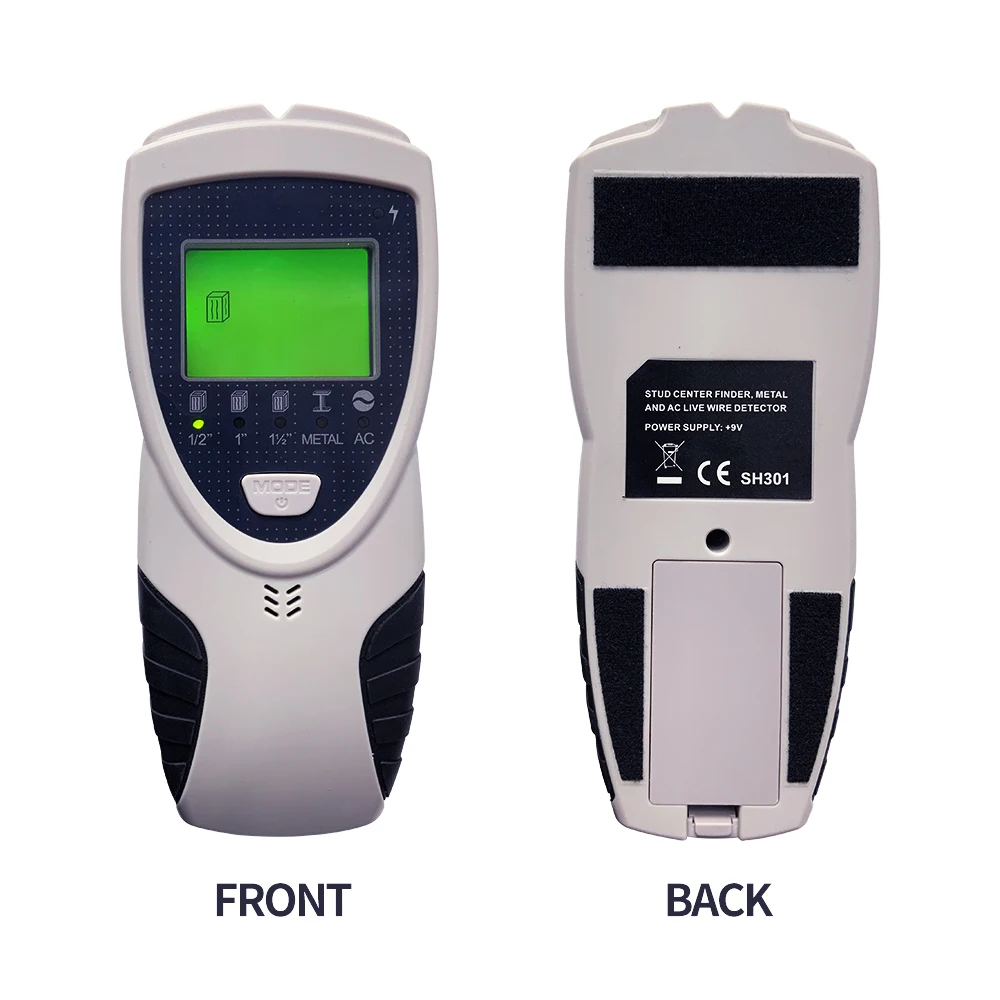 Стадоискателя стены сканер 5 in1 электронный детектор кабелей и проводов луч Finder для магнитного серьги-гвоздики с ЖК-дисплеем