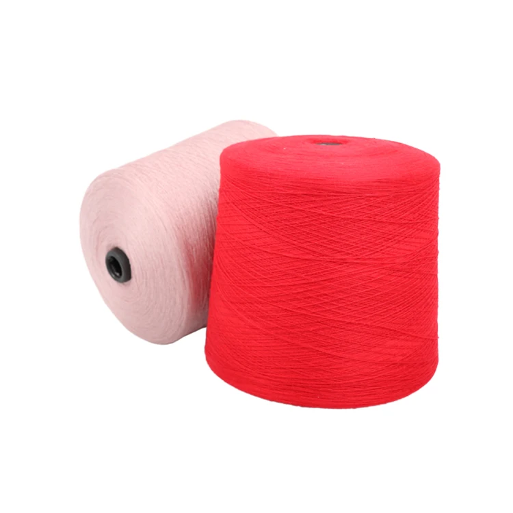 
High Quality Elastic Cotton-liked Yarn 28 Polyester 72 Viscose Core Spun Yarn Blended Yarn 