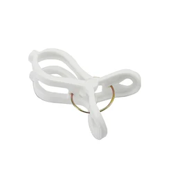 Hanser PS-38 High Quality Household Clothes Pegs Plastic Retainer Hanger Clips Clothespin Windproof Clips For Drying Quilt