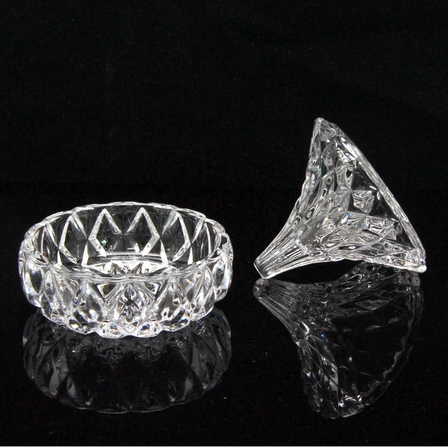 high quality first choice glass crystal tealight candle