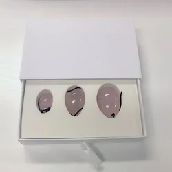High Quality Natural Rose Quartz Crystal Yoni Egg for Women Health Care