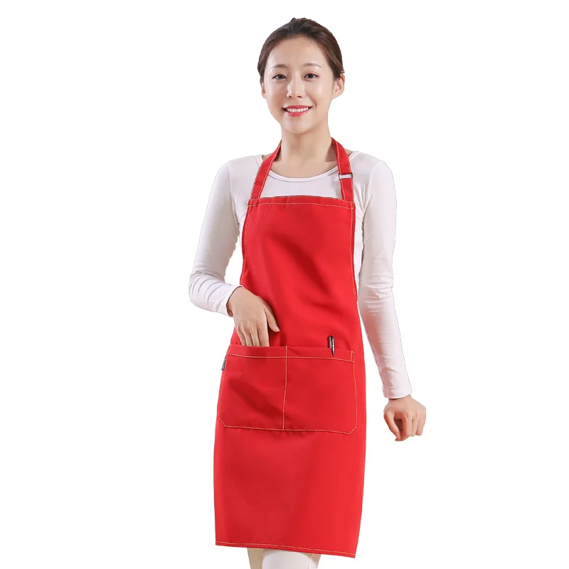 
High quality custom utility promotional men fashion medical disposable factory cheap custom cotton canvas kitchen apron 