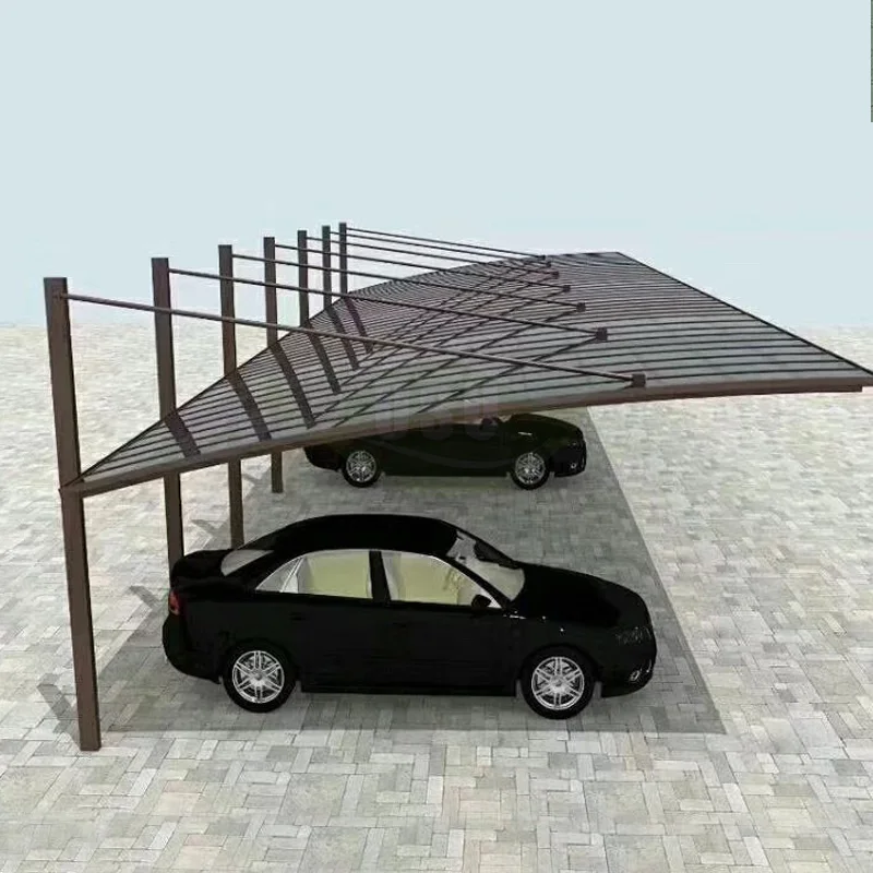 Modern flat roof carports,polycarbonate carport,car garage shelter canopy