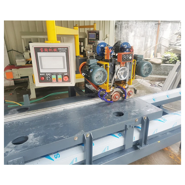 BT-1200 CNC Machine Quartz Stone Cutting Machine double blade  hand push Machine with Marble porcelain slab