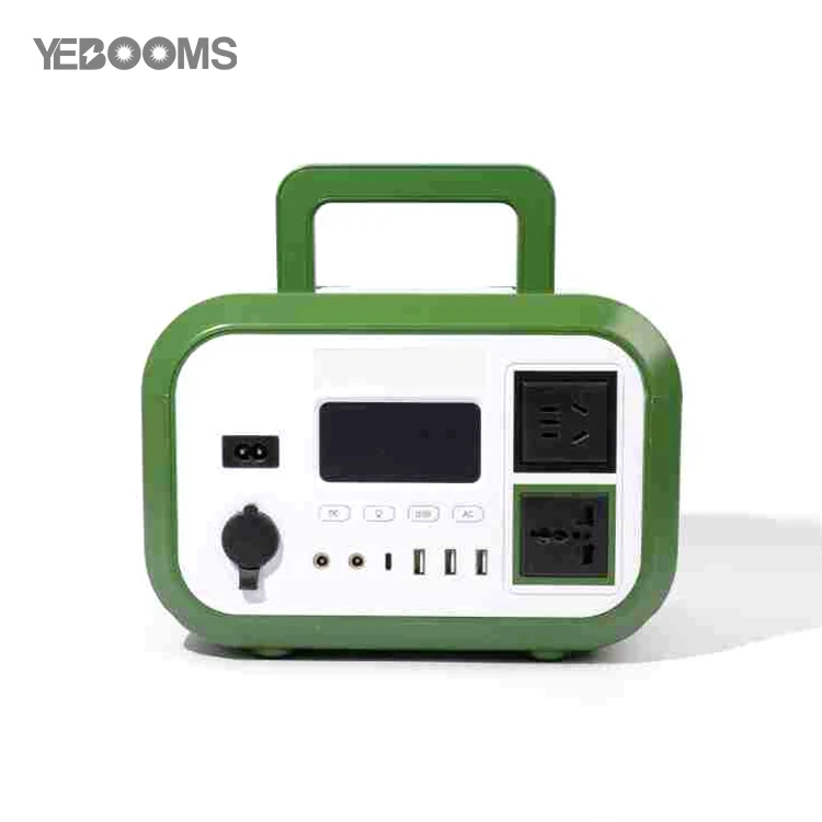 Storage Fast Charging 600W Solar Generator Power Bank 576Wh DC AC Pure Sine Wave Emergency Portable Power Station