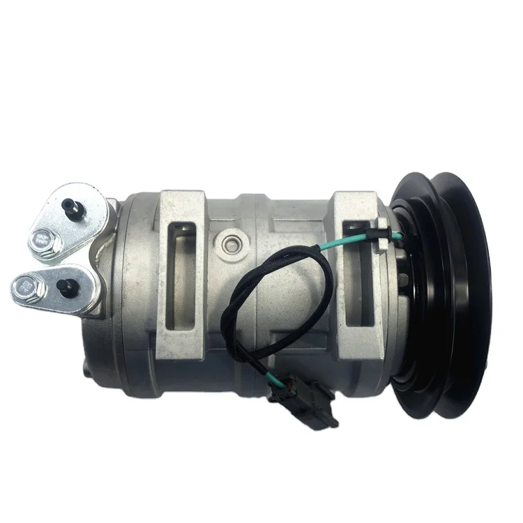 Auto excavator air conditioner compressor factory price piston type air conditioner pump for ZAX200 240 330-3