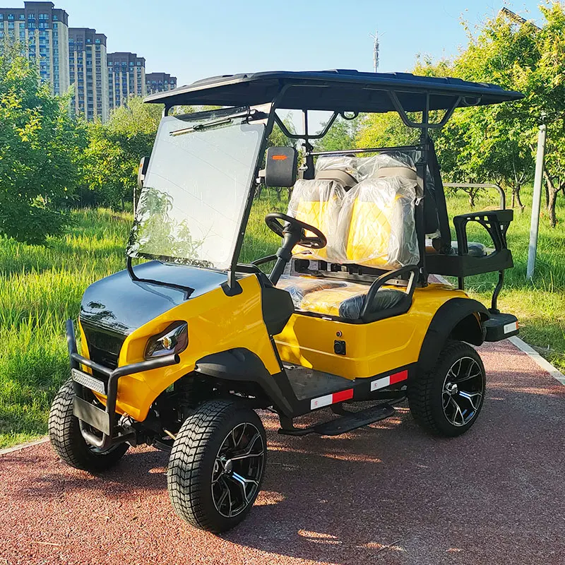 Multifunctional golf cart customized Off Road Street Legal 48V Lithium Battery 2 4 6 Seater Carrito De Golf Cart