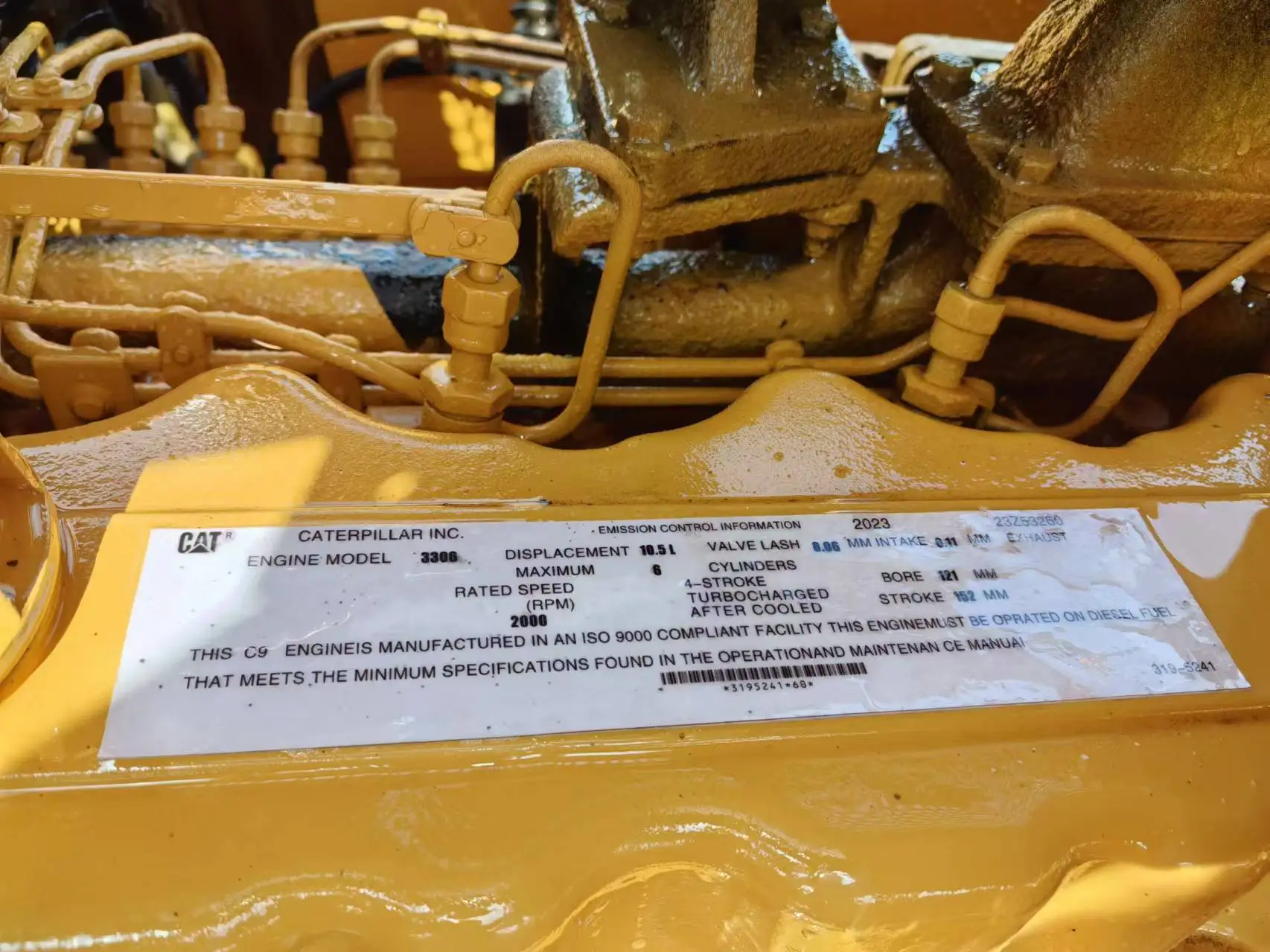 Used Cat D6G bulldozer for sale with low working hours