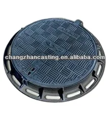 Inner inside GRP sealing plate for manhole cover