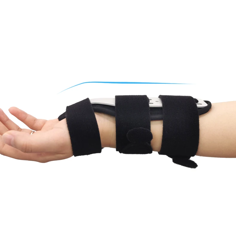 Factory direct supply Detachable adjustable carpal tunnel hand wrist splint brace palm support for wrist stabilize