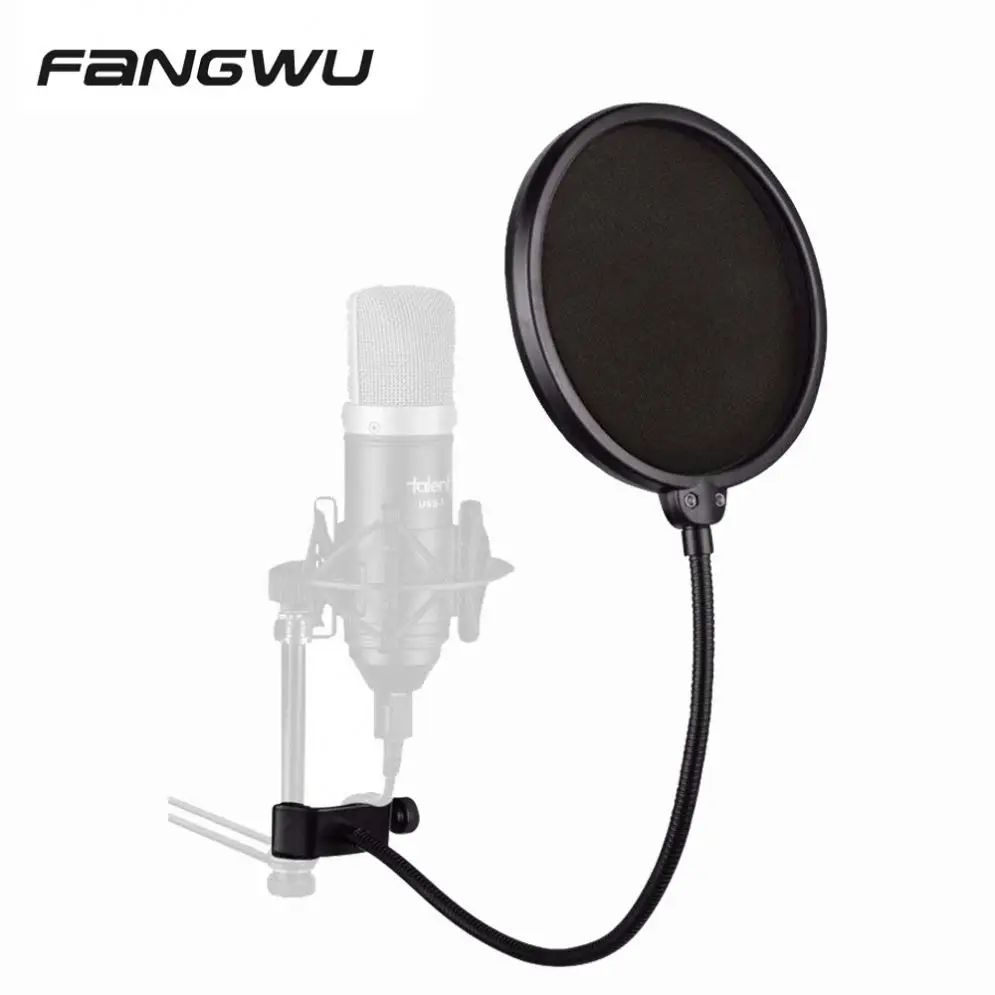 New Design Pop Filter Studio Microphone Mic Cheap For Vocal Recording