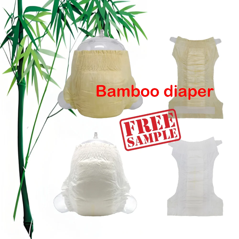 Baby Diaper Bamboo Biodegradable Popok Bambu Fralda Ecologica Tamanho 25kg Organic Pant Nappy Wholesale Disposable Baby Diaper