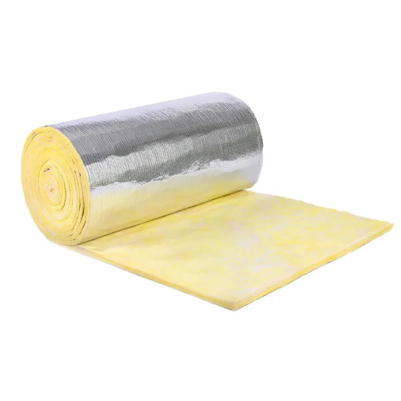 wholesale fiberglass wool blanket fiber glass thermal insulation glasswool roll material glass wool prices