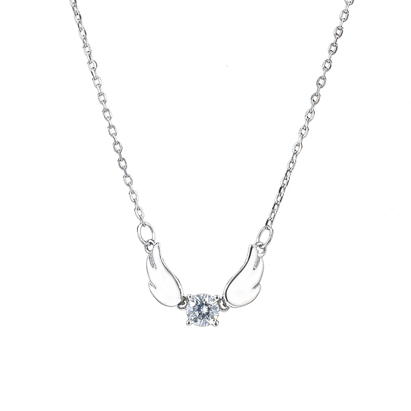 Хиты продаж 16-дюймовый, покрыто платиной, Collar De плата де лей 925 ювелирные изделия 925 серебряное ожерелье из циркона или Муассанит