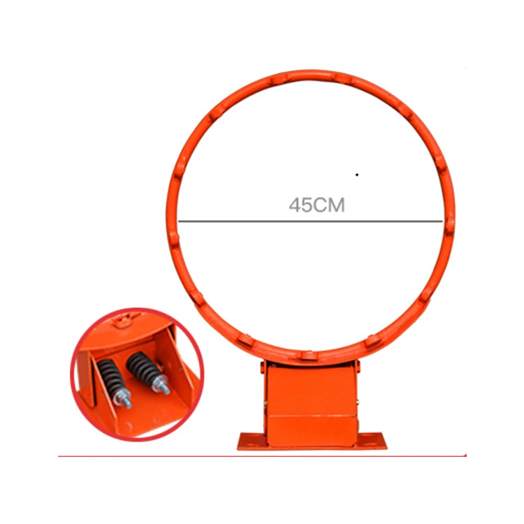Cheap price outdoor basketball set basket ball hoop ring with spring 20cm