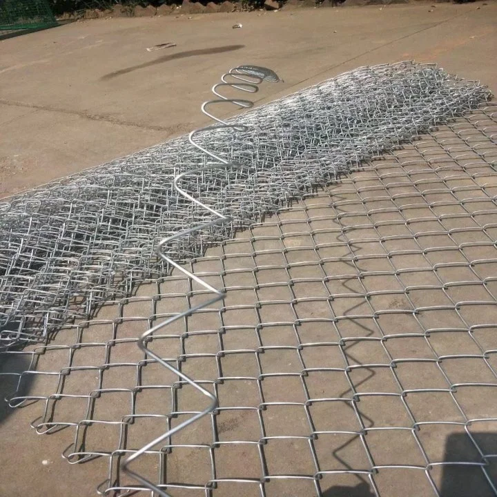 4 ft. x 50 ft. 11-Gauge Galvanized Steel Chain link Fence wire mesh