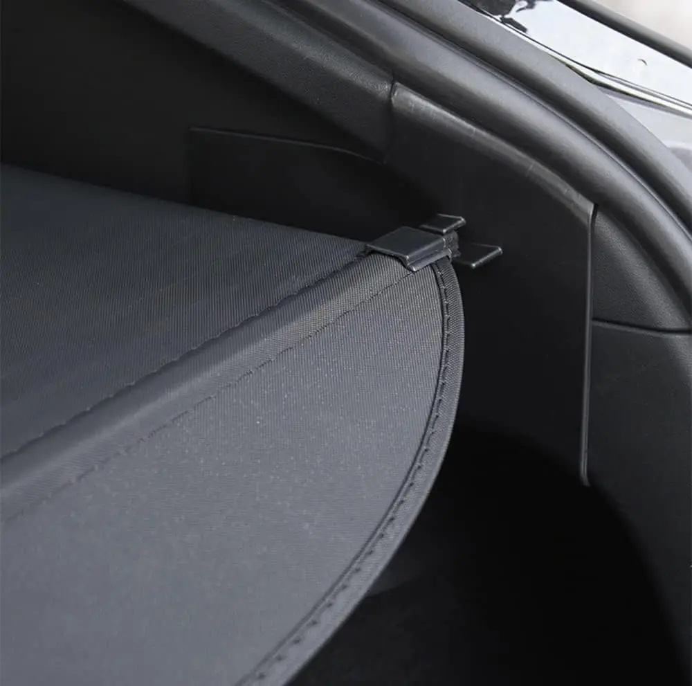 Cargo Cover Car Rear Trunk Cargo Cover Shutter Retractable Luggage Carrier Partition Shield for Tesla Model Y 2020 2023