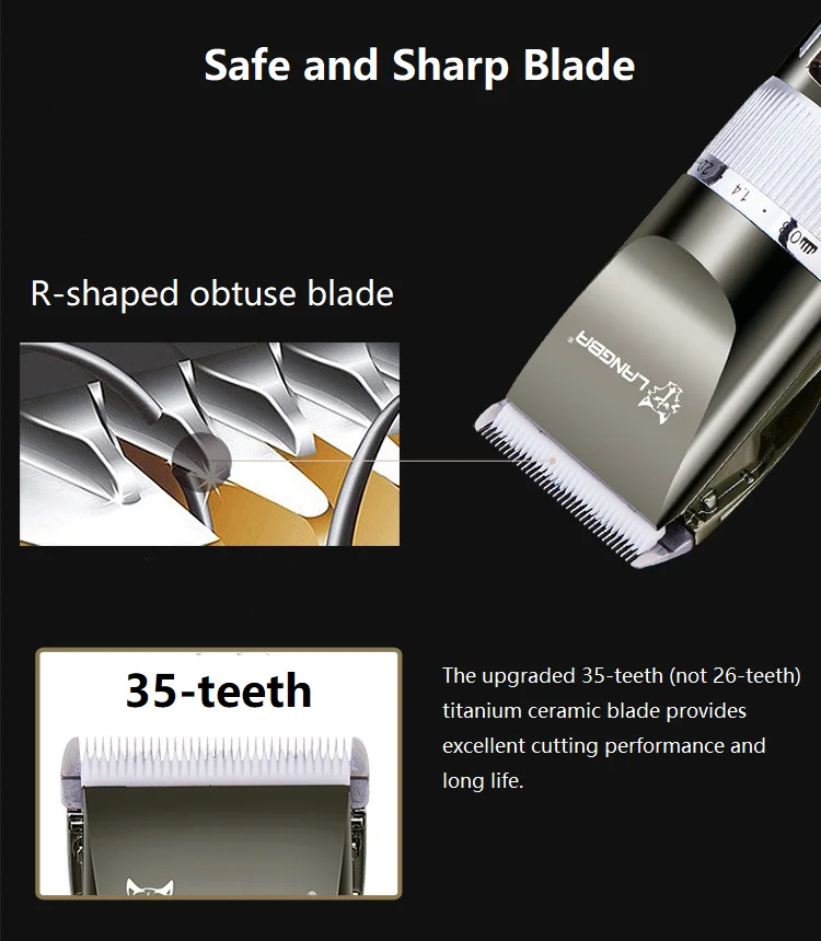 Wholesale Direct Selling 12V Plug-In Big Power Animal Hair Cutting Machine Professional Electric Sheep Clipper for Pet