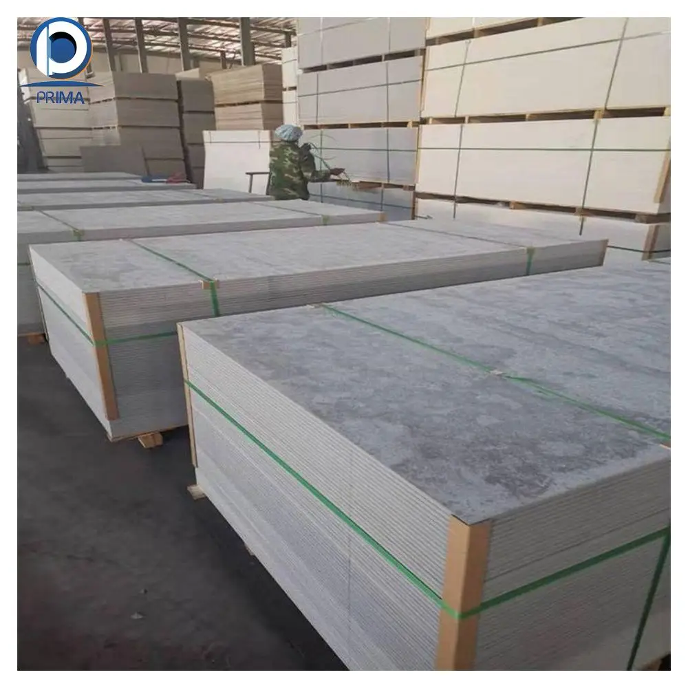 Prima Modern Design High Quality Fiber Cement Siding Board Fiber Cement Panels For Exterior Wall Cement Sheet Interior Wall Pane