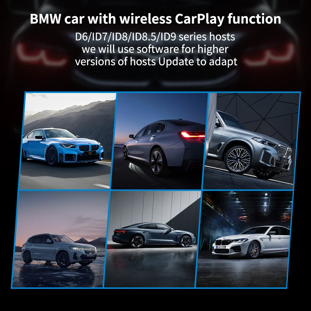 Wooboobox Stable Carplay AI Box Wireless USB Adapter 8g 128g 8 gb Android Auto 13 Car Play Converter For BMW nb f16 f10 f 20