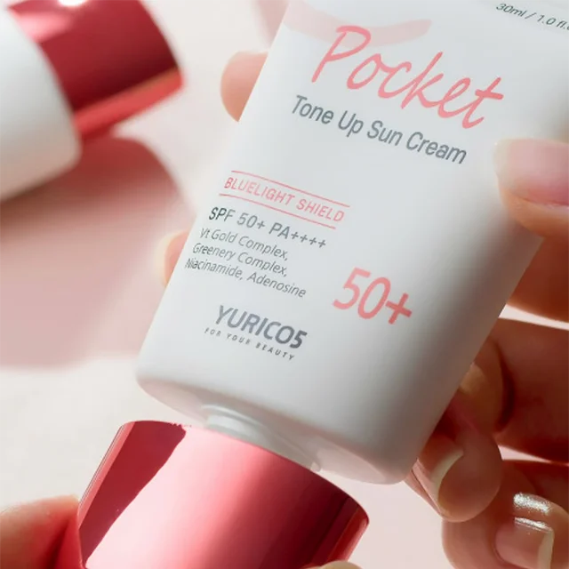Quality Guaranteed Korean Brand Private Label Pocket Tone Up Suncream For All Skin Type