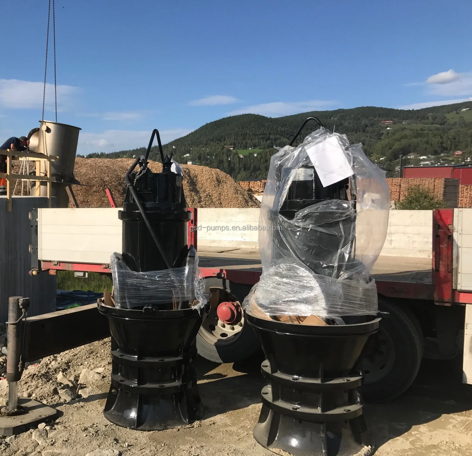 High flow submersible pump industri centrifugal pump for irrigation