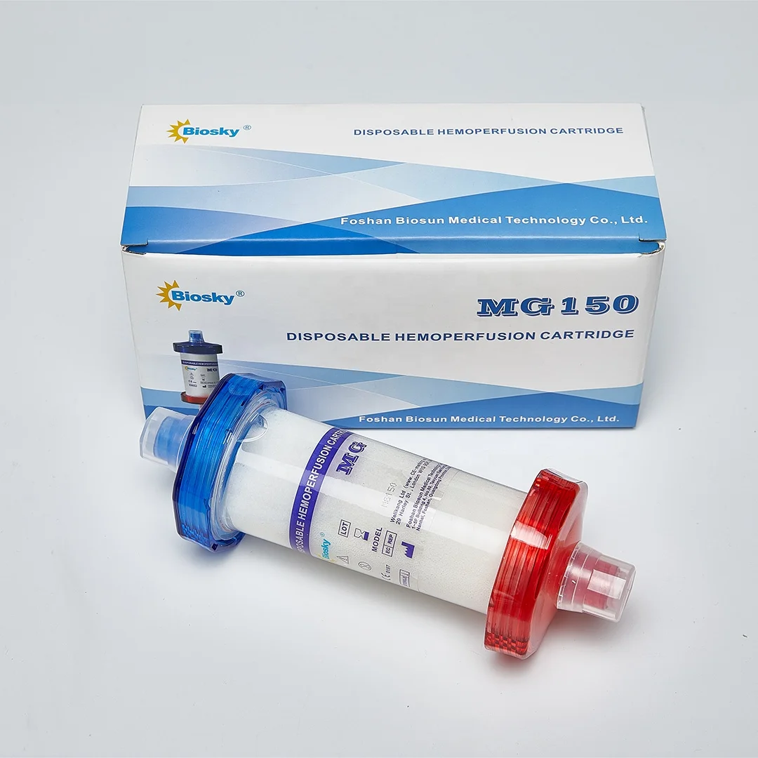 Заводская поставка одноразовый картридж Hemoperfusion высококачественный