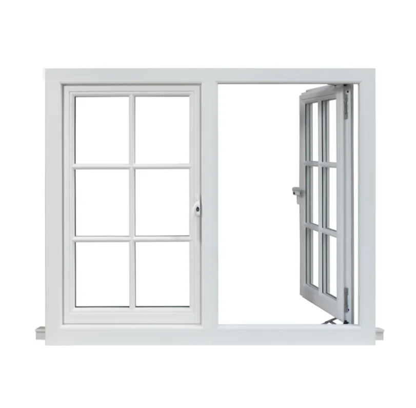 New Design High Security Thermal Break Aluminium Window Sliding Aluminum Alloy Frame Double Glass Casement Windows