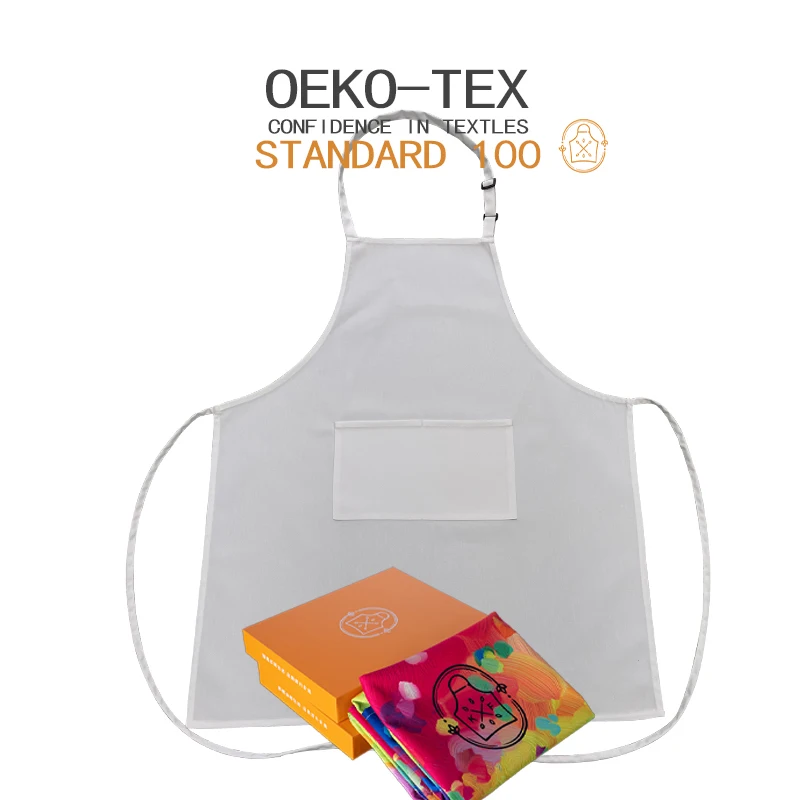 Kefei Kitchen Cooking Chef Custom Printed Logo Apron For Nail Techs Customized Salon Barber Work Waitress Apron