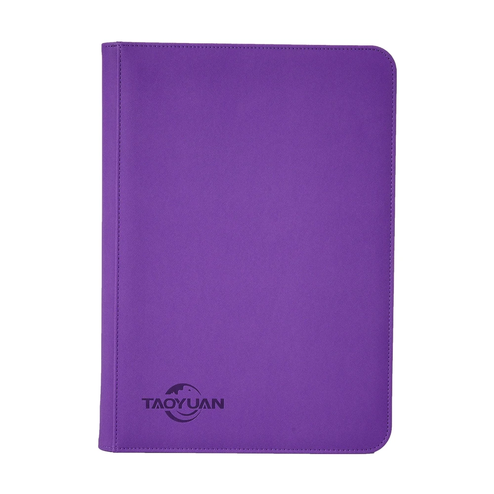 Amazon Leather 4 9 12  Pocket Trading Card Zipper Folder for 160 360 480 Cards