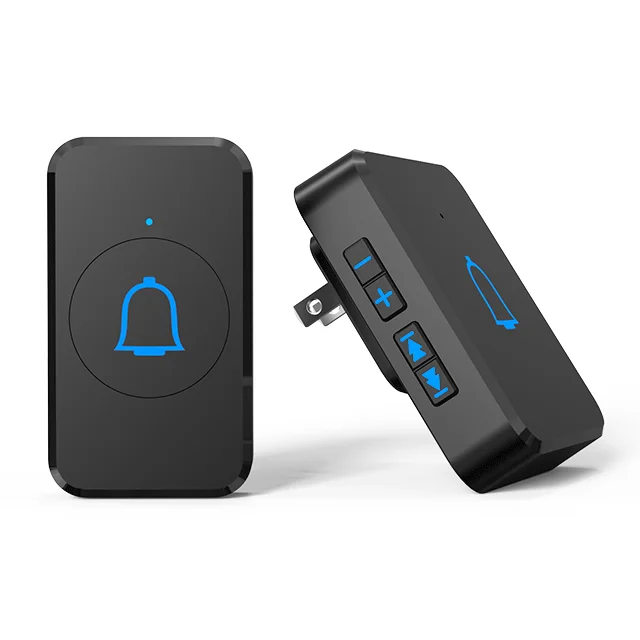 Высококачественный дверной звонок 300 м 56 мелодий беспроводной дверной звонок 300 м