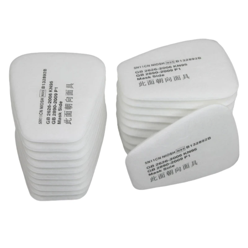 Gas mask accessories disposable anti-static high-efficiency adsorption filter cotton