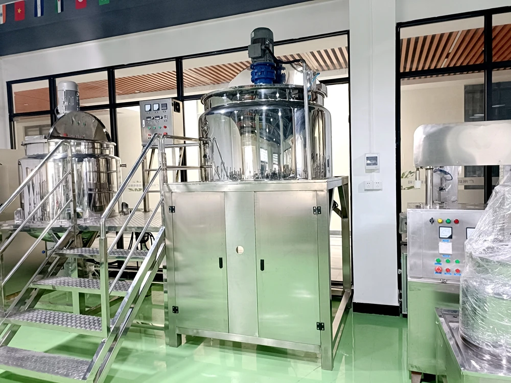 1T Hand Wash Liquid Soap Mixer Making Machine Shower Gel Mixing Shampoo Reactor Mixer Tank
