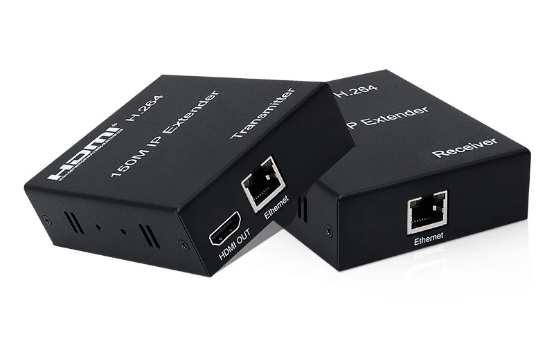150 м HDMI удлинитель по IP Cat5e/Cat6 Rj45 передатчик приемник