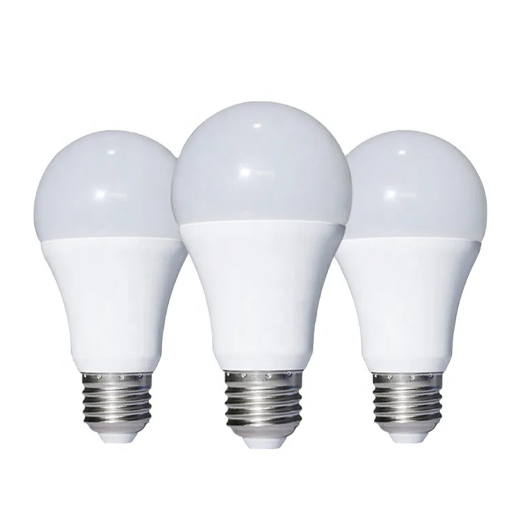 Hot Selling CE RoHS 3w 5w 7w 9w 12w 15w 20w 220V 230V Plastic Aluminum Soft Warm White LED Bulb , LED-A60