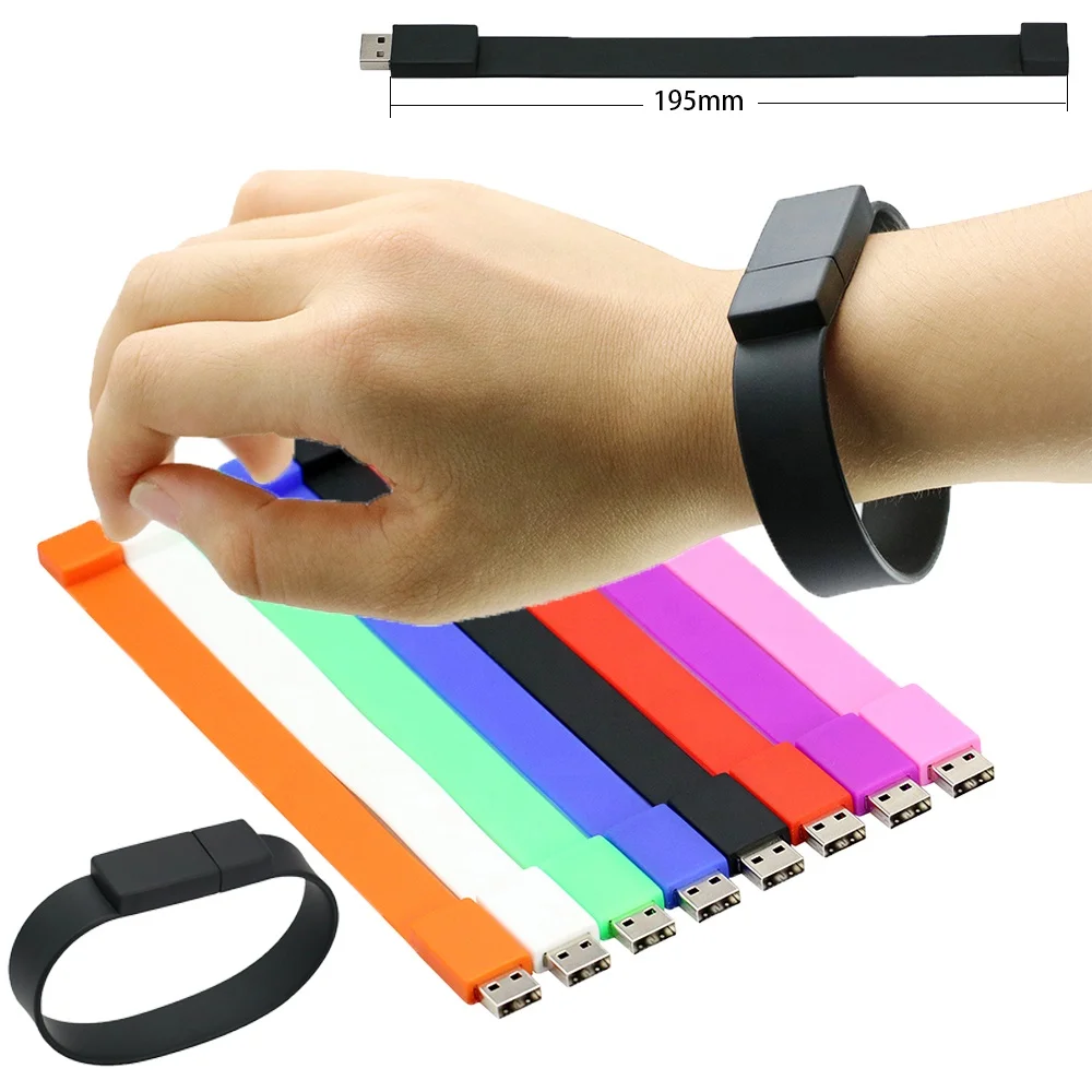 Силиконовый флеш-накопитель USB 2,0, 2 ГБ, 4 ГБ, 16 ГБ, 32 ГБ, 64 ГБ