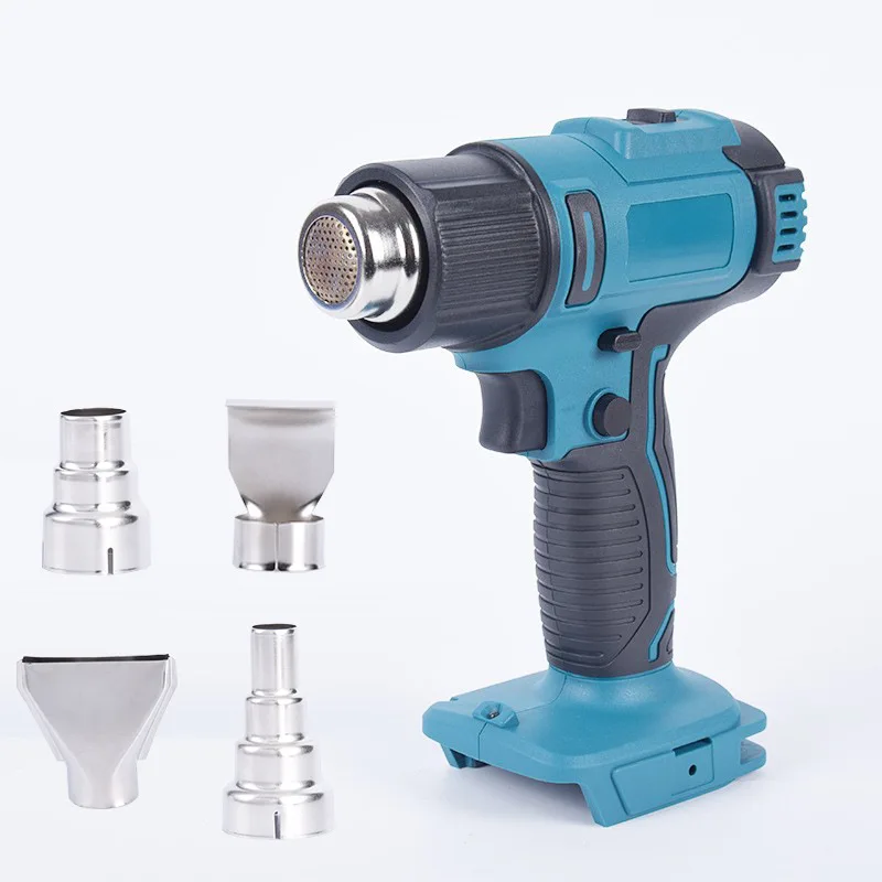 Wireless High Power Digital Display Temperature-Adjustable Portable Hot Air Gun with Lithium Cordless Heat Gun