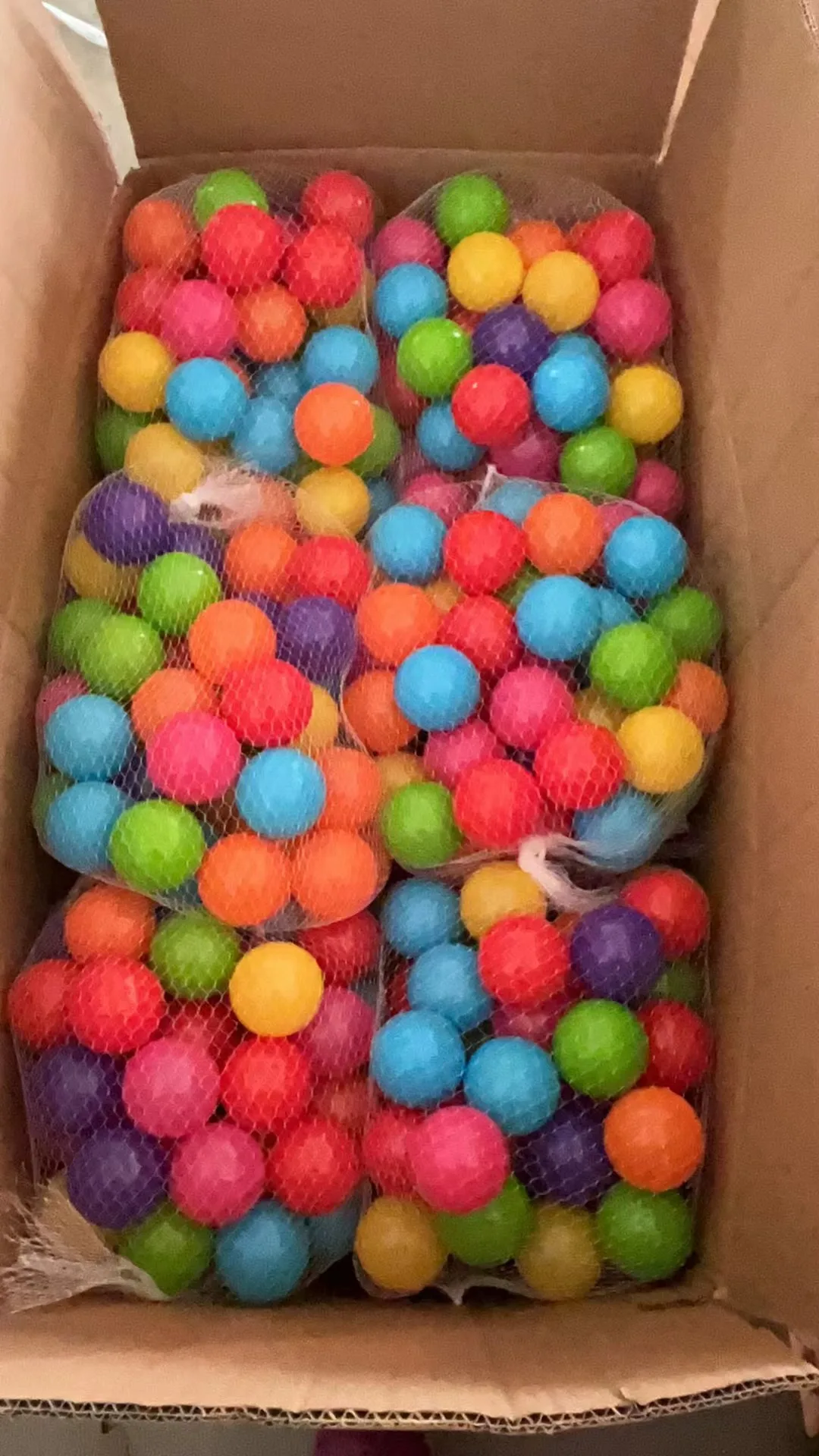 Manufacturers direct Wholesale  PE Colorful Baby Cheap kids toddler playground Plastic Soft Anti-flexible Ocean Ball Pit Ball