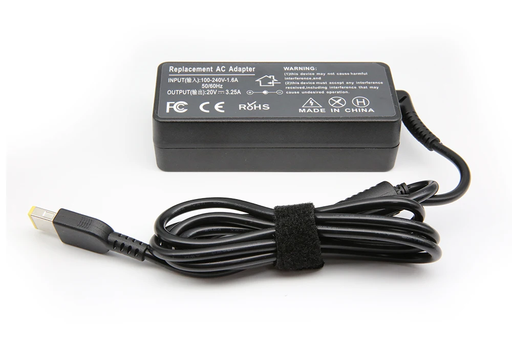 20V 3.25A 65W USB PC Charger for lenovo Thinkpad T470 T440 G50-45 IdeaPad Yoga 2 11 Laptop AC Adapter Hot
