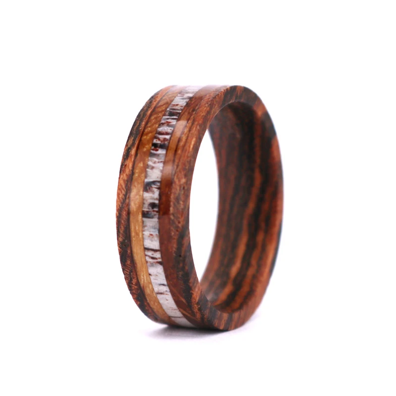 New Model Wedding Band Design Environmentalist Recycled Whisky Barrel Wedding Ring
