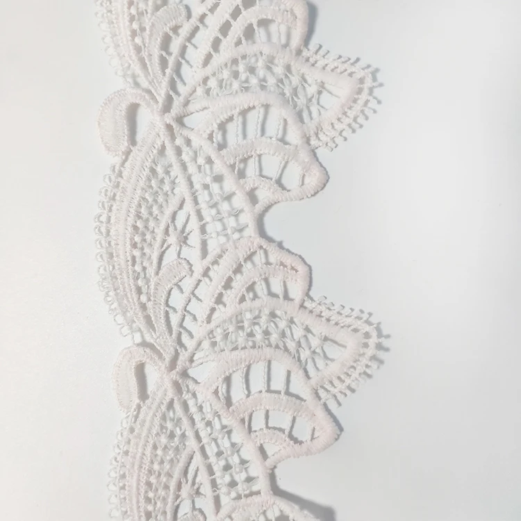 Wholesale water soluble lace 8cm clothing accessories skirt elastic lace