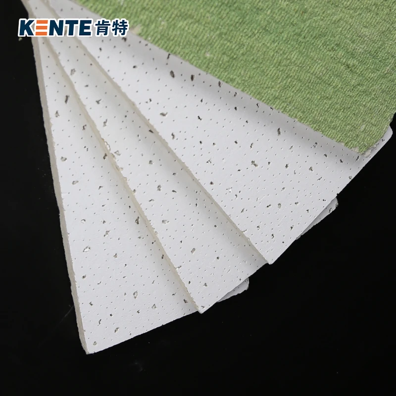 Потолочная плитка Kente 2*2 из белого минерального волокна для декора