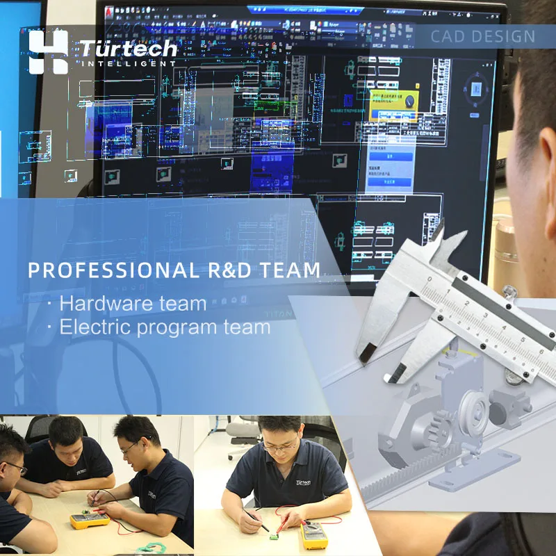 Ningbo Doortec HH130  automatic sliding door system for commercial