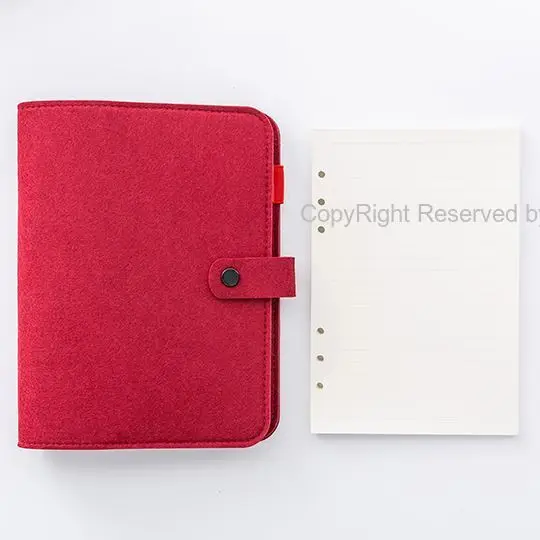 Manufacturer Wholesale 2021 Custom Felt Notebook Folder