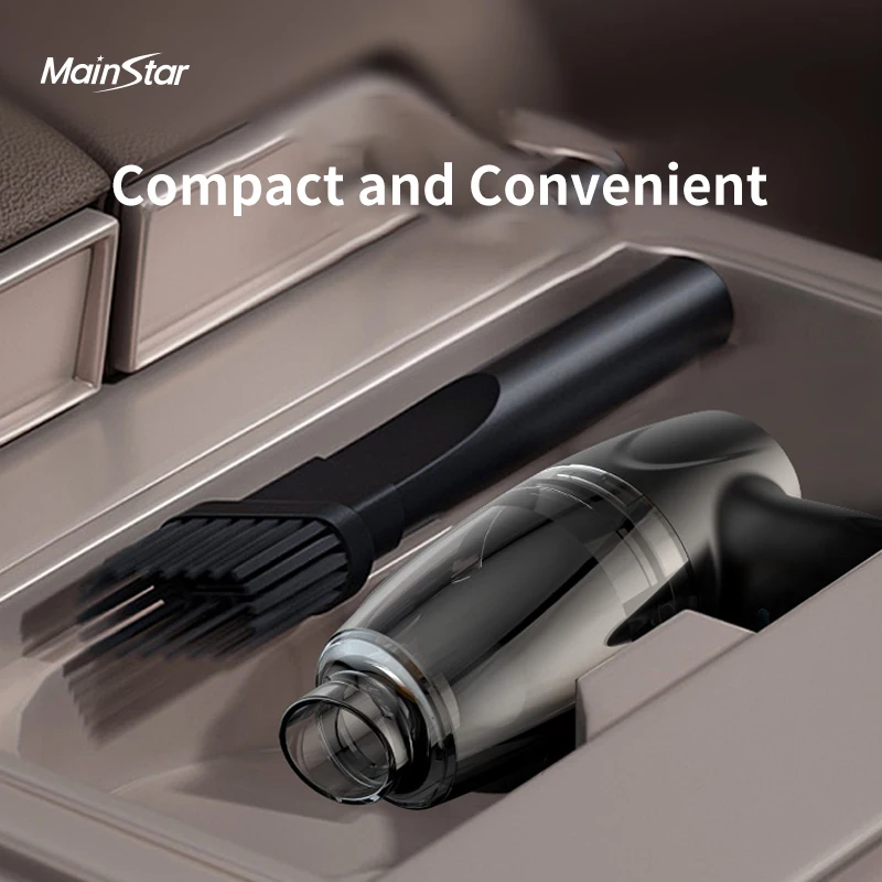 Handheld Vacuum Cleaner Cordless Car with Powerful Suction Accessories Cleaning Kit for Men