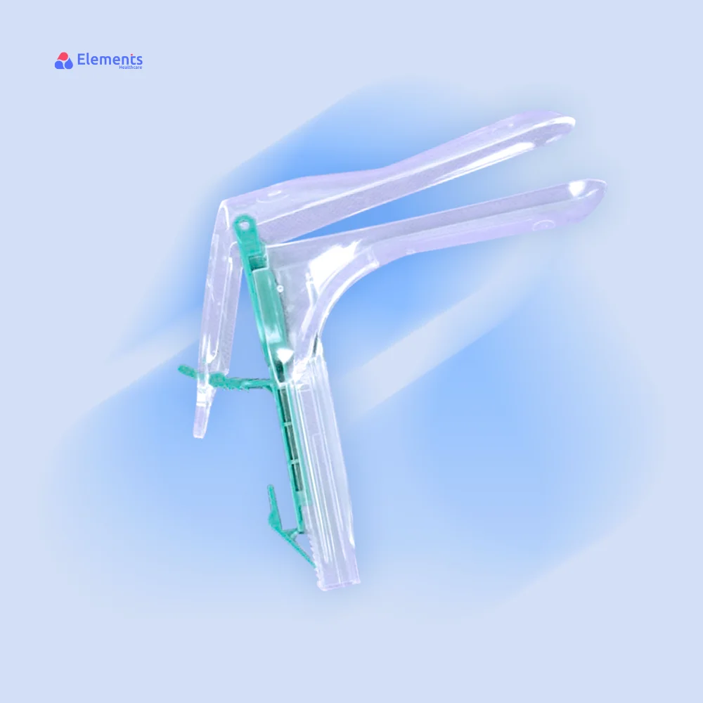 Different Sizes Medical Disposable Vaginal Speculum with light Sterile plastic Vaginal Speculum Source Disposable Speculum