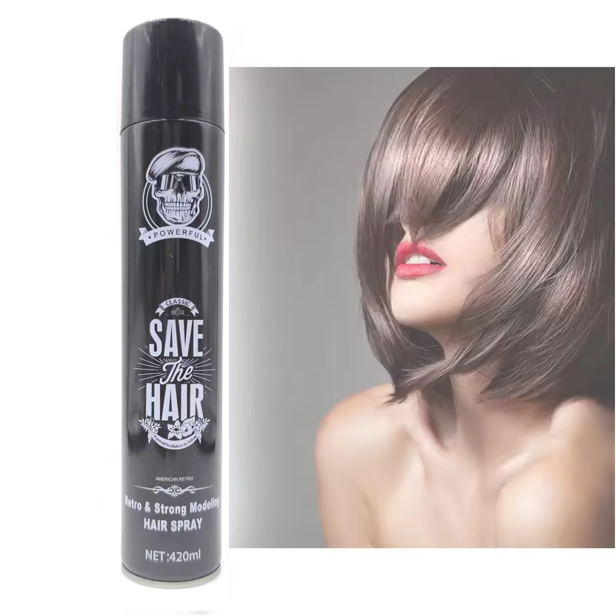 Cheapest Factory Price Hair Spray Factory Sale Freeze Hair Spray And Extra Strong Hair Spray For OEM Order