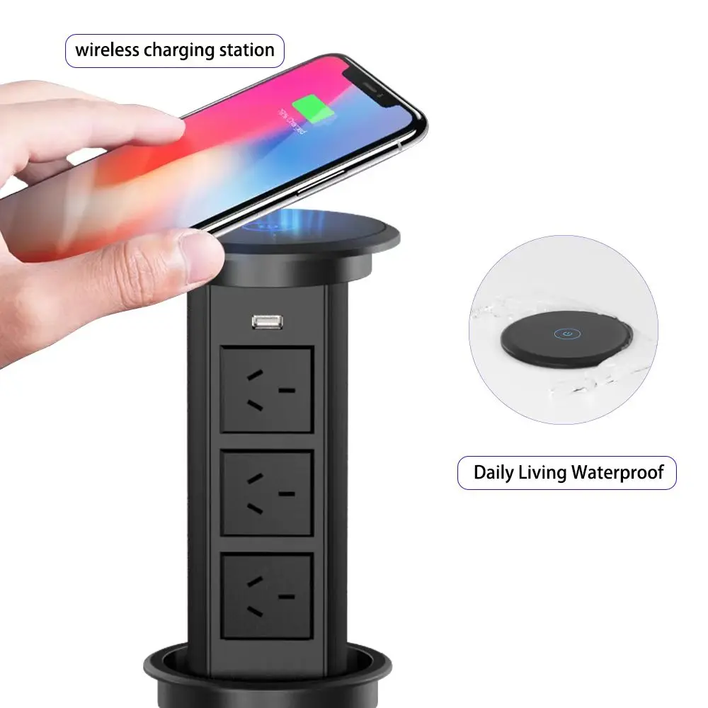 Motorized Extension Pop Up Power Socket Kitchen Pop Up Socket Electrical Outlets
