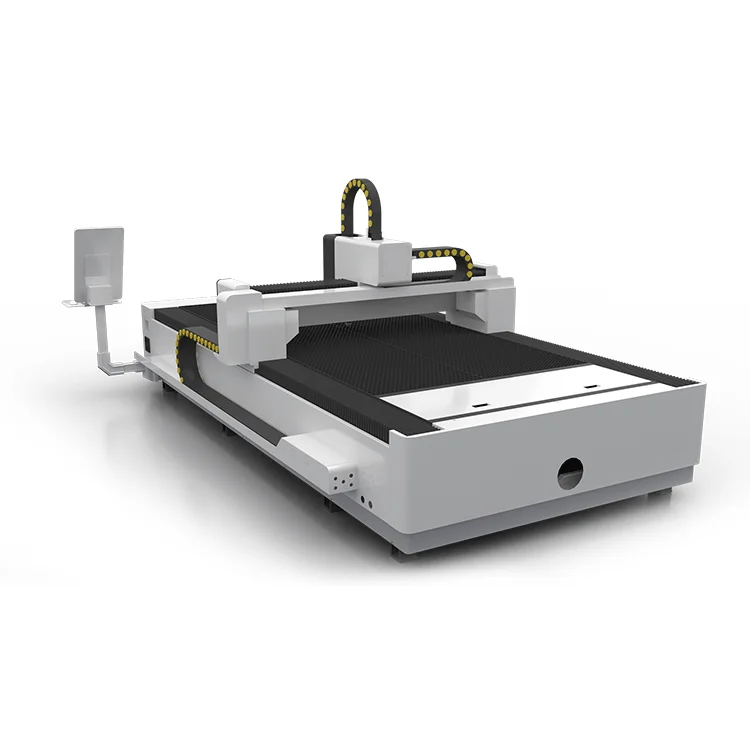 Open Type Single Table Fiber Laser Cutting Machine