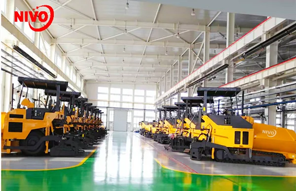 NIVO asphalt paver series 1.5m 4.5m 6m 9m 12.5m wheel Asphalt Pavement machine or wheel asphalt paver or parts